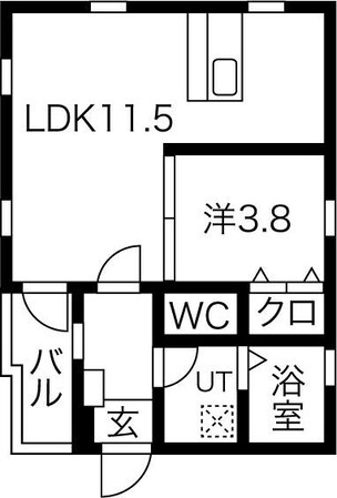 プレシャスの物件間取画像